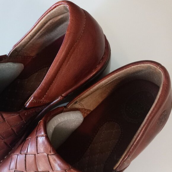 Ariat Women's Leather Logo Clog GUC 9B - Picture 5 of 6